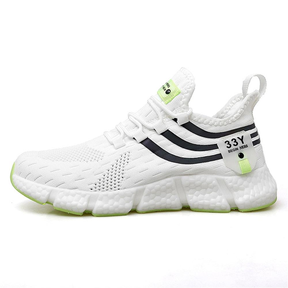 White Gym and Walking Shoes YE33 - Puritific