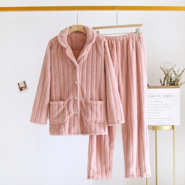 Winter Couple Pajamas Suit - Puritific