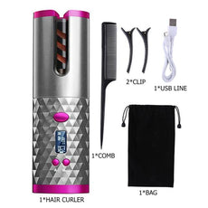 Wireless Hair Curler - Puritific