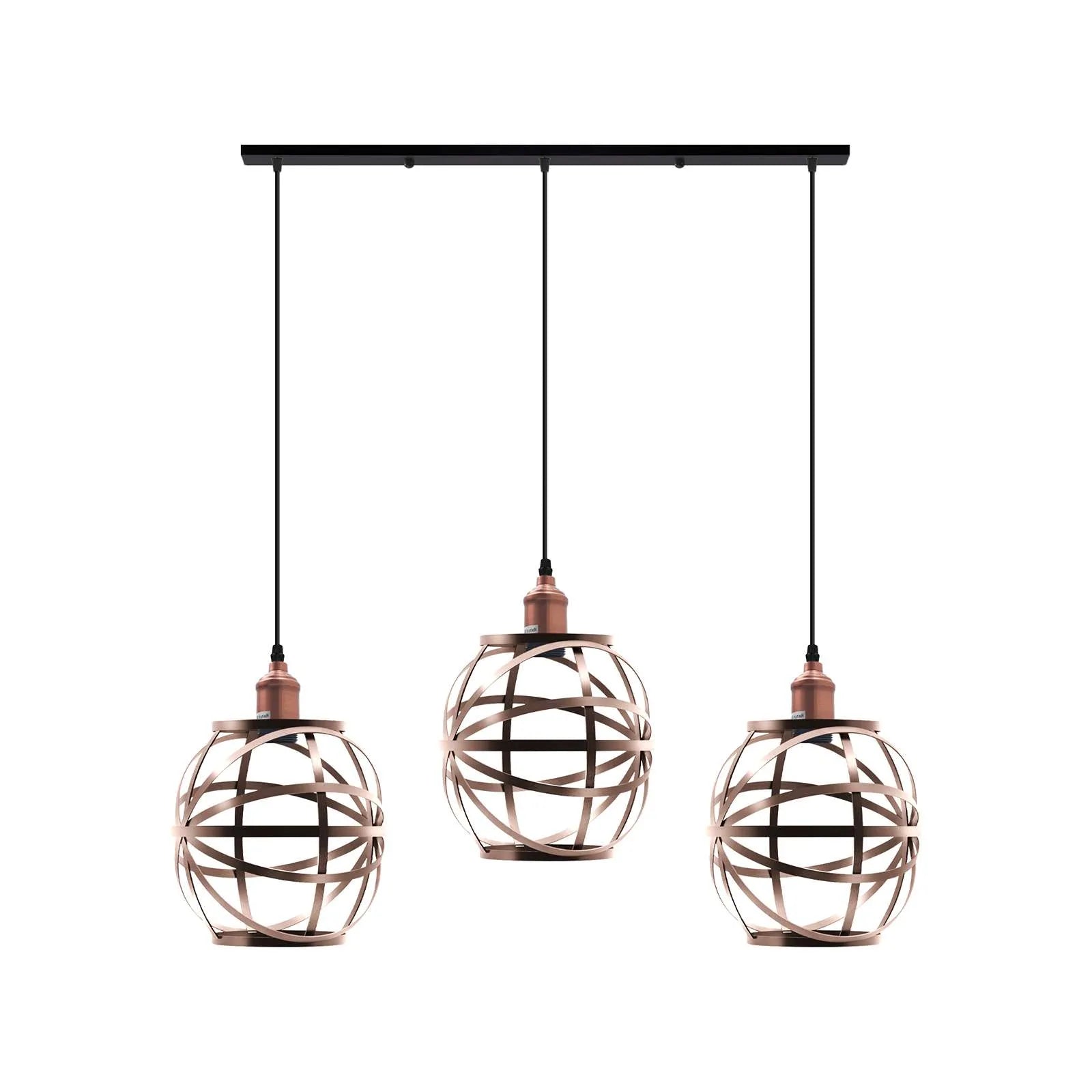 3 Head Wire Cage Hanging Pendant Light~5105-5