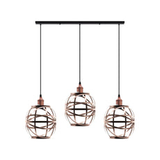 3 Head Wire Cage Hanging Pendant Light~5105-5