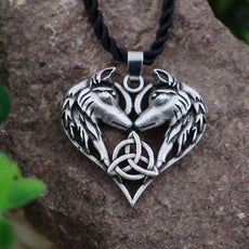 Wolf Head Necklace Pendant - Puritific