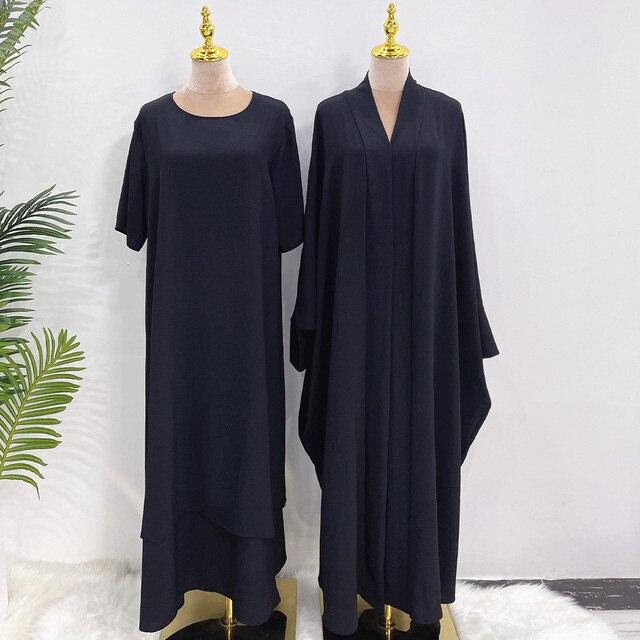 Women's Abaya Long Dress Set - Puritific