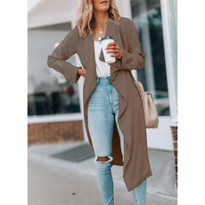 Women's Windbreaker Trench Coat - Puritific