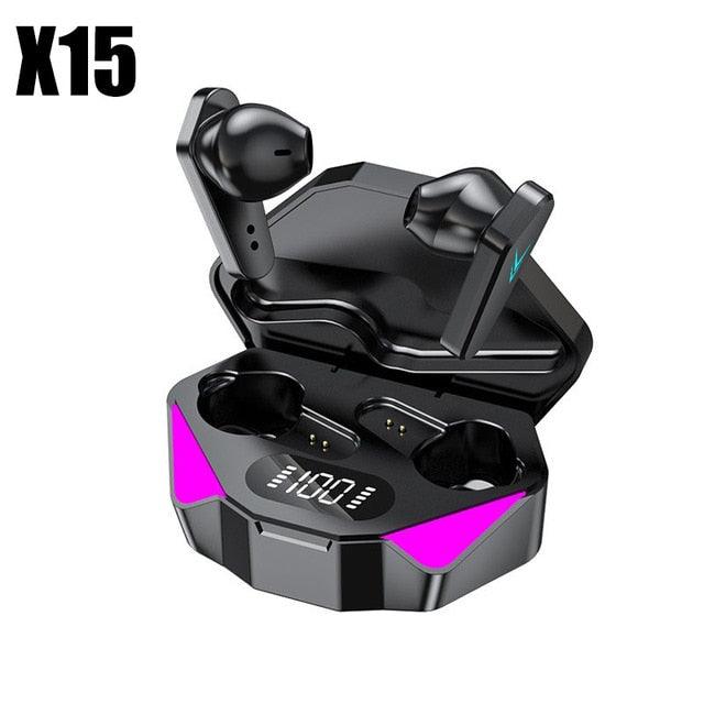 X15 TWS Gaming Earbuds Wireless Bluetooth Earphone With Mic - Puritific