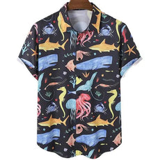 3D Coconut Tree Hawaiian Shirt For Men - Puritific