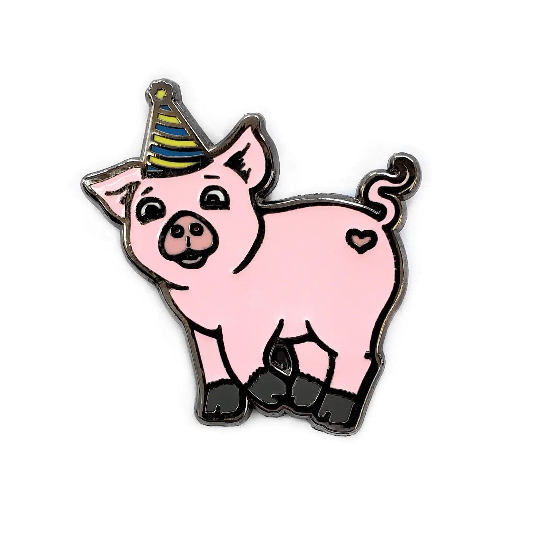 Birthday Party Pig Fridge Magnet - Puritific