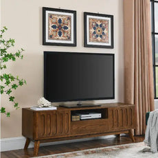 Medieval Modern Solid Wood TV Stand