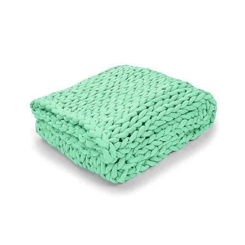 Zen Weighted Knitted Blanket - Puritific