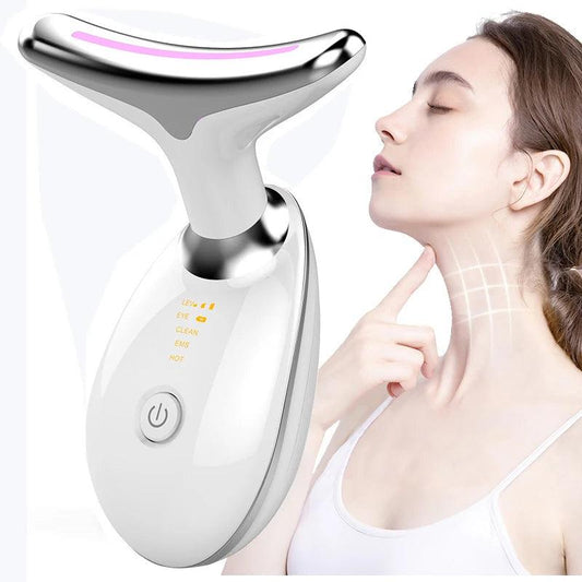 Micro-current Neck Face Massage Device - Puritific