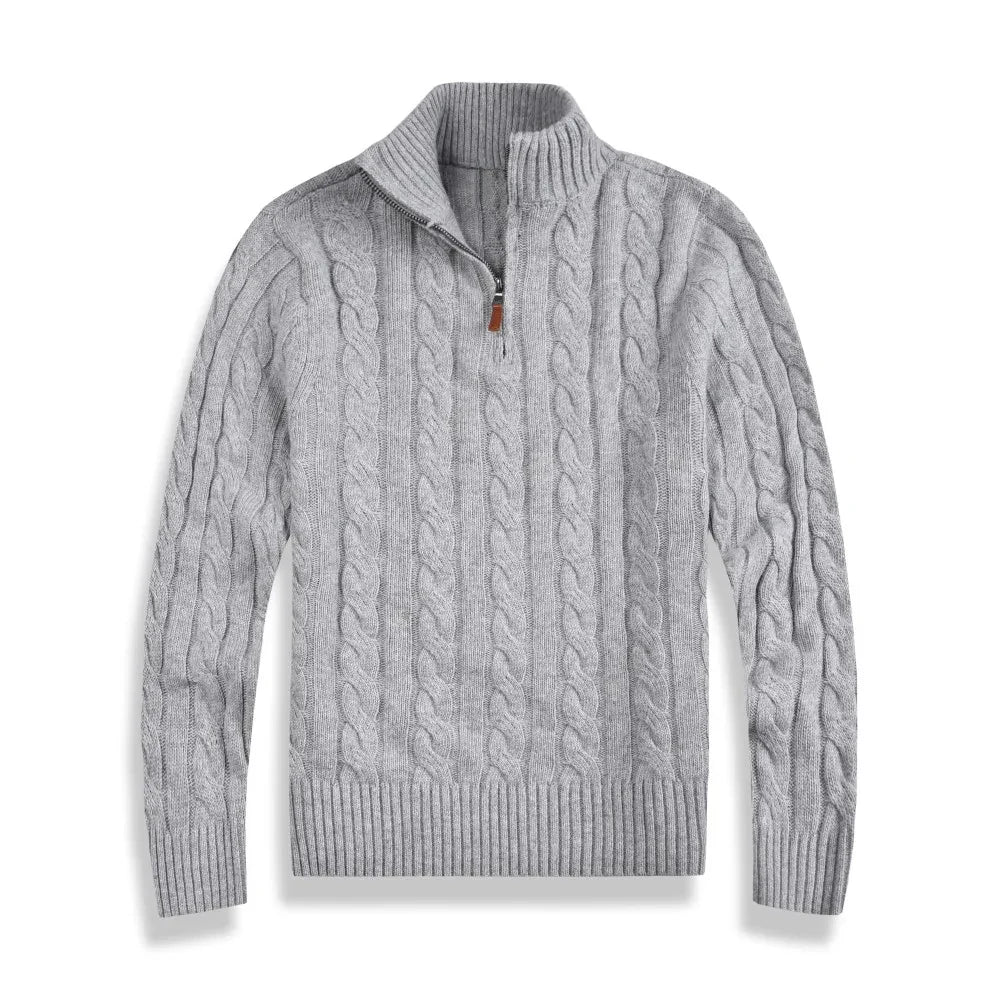 Men's Wool Casual Sweater - Puritific