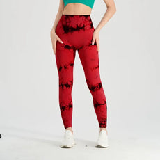 Seamless Tie Dye Leggings - Puritific