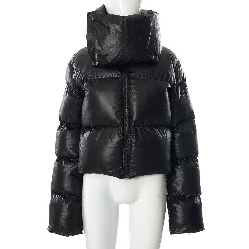 Winter Padded Scarf Coat - Puritific