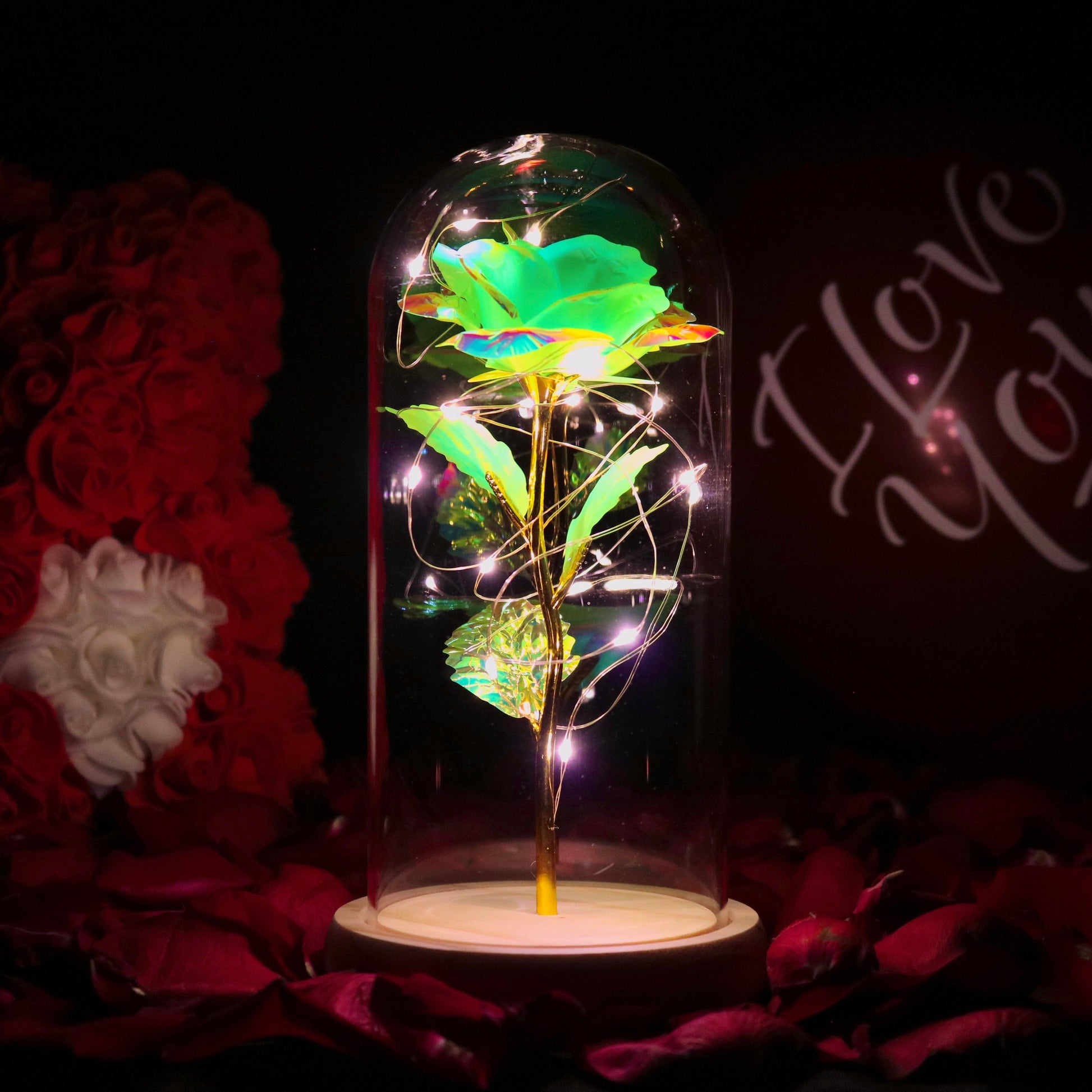 Galaxy Rose Eternal Lamp - Puritific