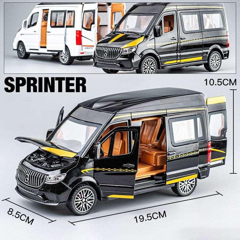 1:24 Alloy Benz Sprinter MPV Van Toy Car - Puritific