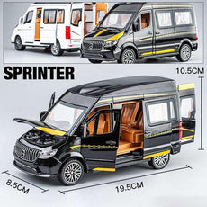 1:24 Alloy Benz Sprinter MPV Van Toy Car - Puritific