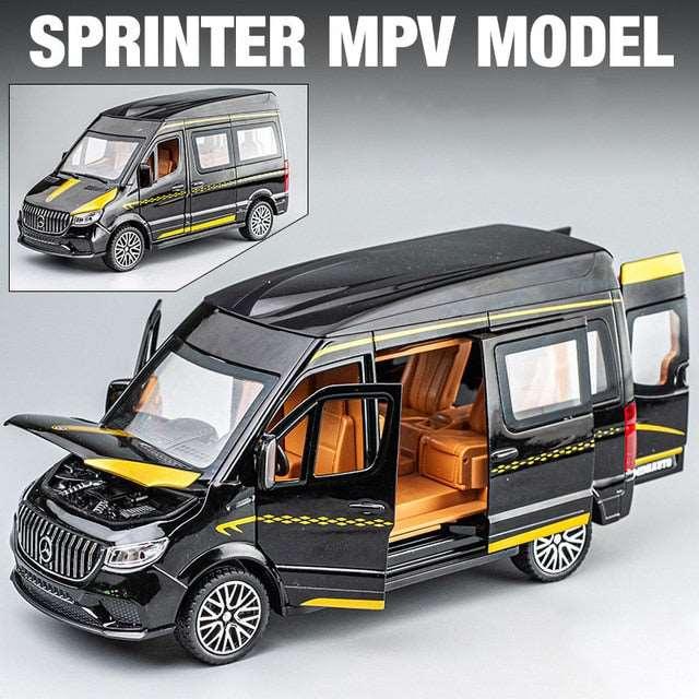 1:24 Alloy Benz Sprinter MPV Van Toy Car - Puritific