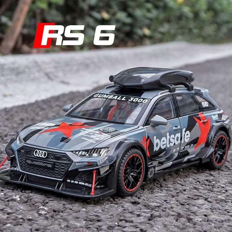 1:24 Audi RS6 DTM Modified Vehicle Alloy Toy Car Model - Puritific