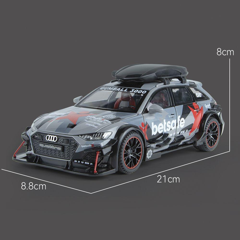 1:24 Audi RS6 DTM Modified Vehicle Alloy Toy Car Model - Puritific