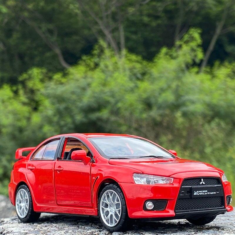 1:32 Mitsubishi Lancer Evo X 10 Alloy Car - Puritific