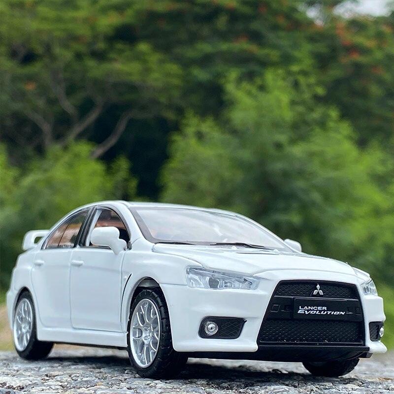 1:32 Mitsubishi Lancer Evo X 10 Alloy Car - Puritific