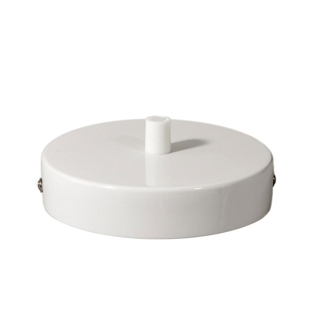 100mm x 20mm Side Fiting Single Outlet Ceiling Rose~1474-5