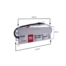 100W LED driver switch power supply transformer IP67 Ultra Slim~2099-1