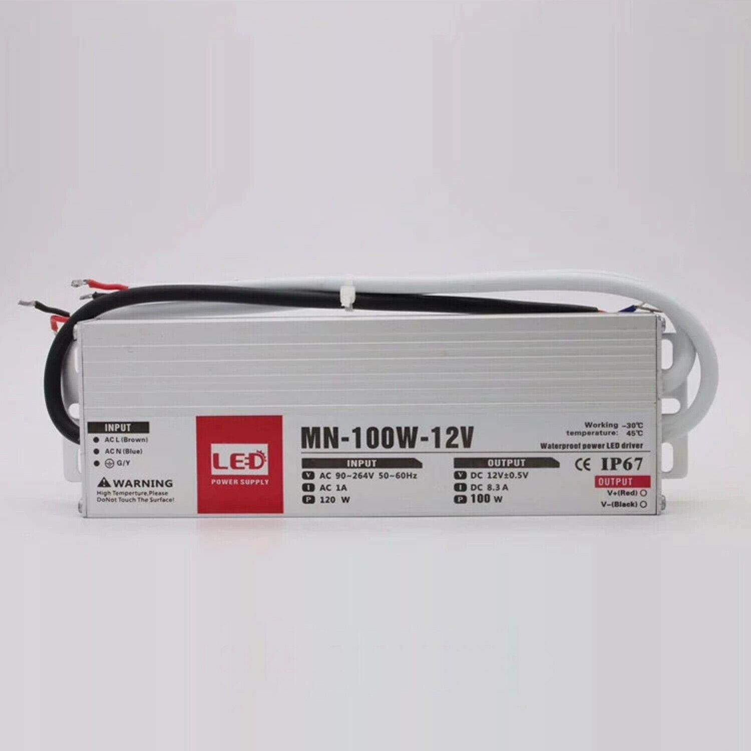 100W LED driver switch power supply transformer IP67 Ultra Slim~2099-2