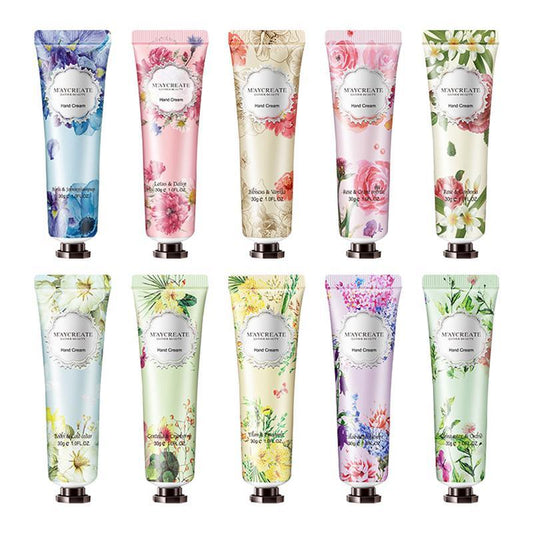 10pcs Plant Fragrance Hand Cream - Puritific