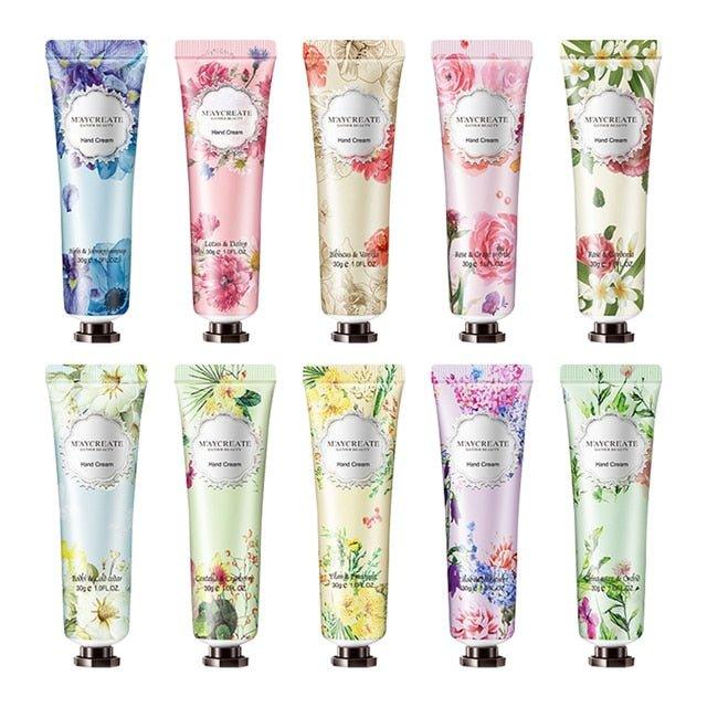 10pcs Plant Fragrance Hand Cream - Puritific