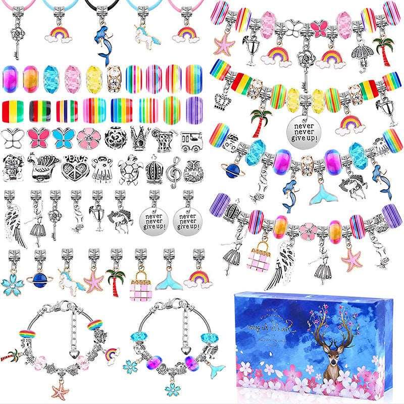 112 PCS DIY Christmas Jewelry Charm Kit Charm - Puritific