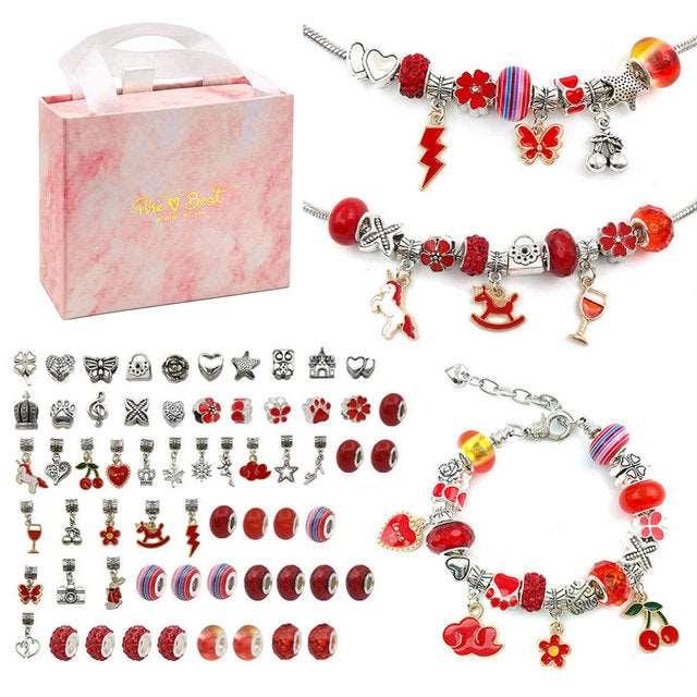 112 PCS DIY Christmas Jewelry Charm Kit Charm - Puritific