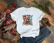 Western Merry Christmas Shirt, Christmas Shirts - Puritific