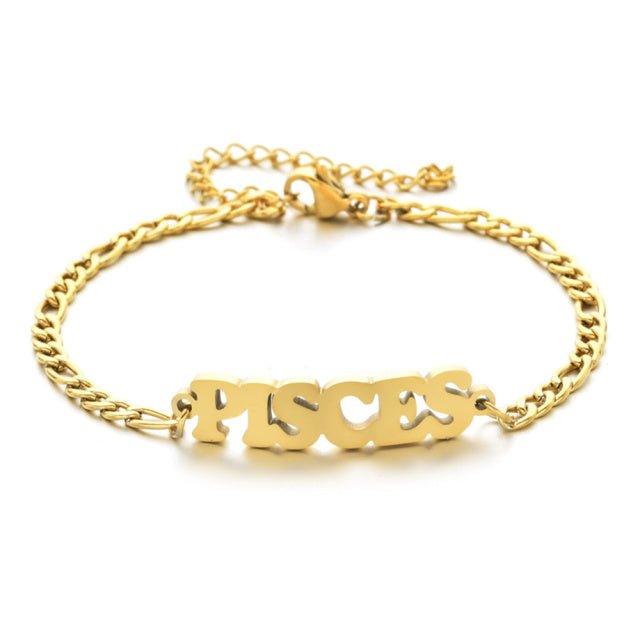 12 Zodiac Constellations Charm Bracelet - Puritific