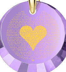 120 Language I Love You Necklace Gold - Puritific