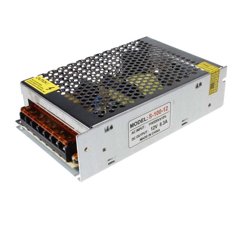 12V LED Driver 100W 8.3A Power Supply 240V AC to 12V DC IP20 Transformer~3340-0