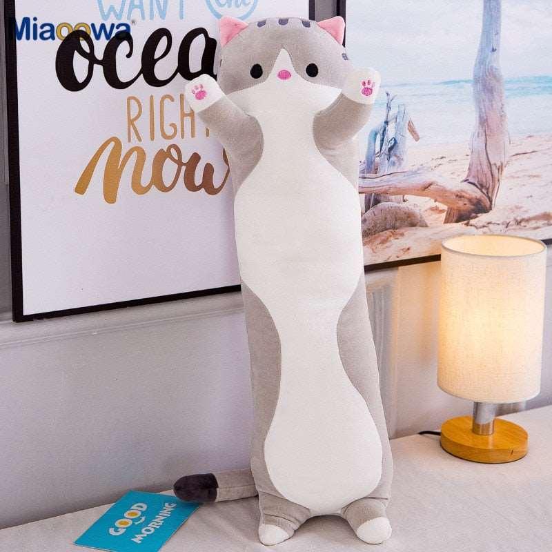 130cm Long Cat Pillow for Kids - Puritific