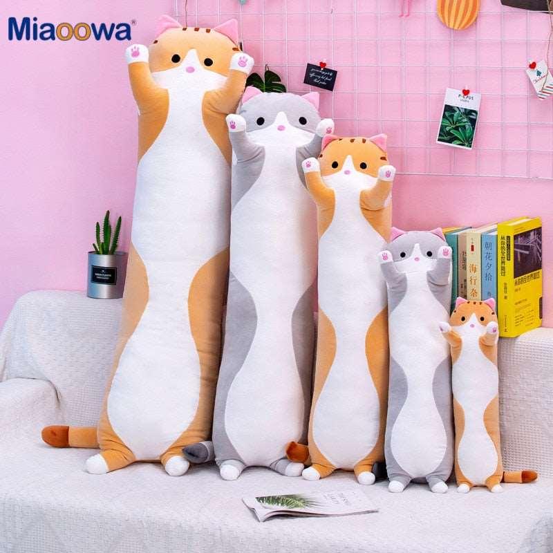 130cm Long Cat Pillow for Kids - Puritific