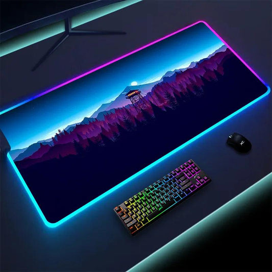 Non-slip RGB Gaming Pad - Puritific