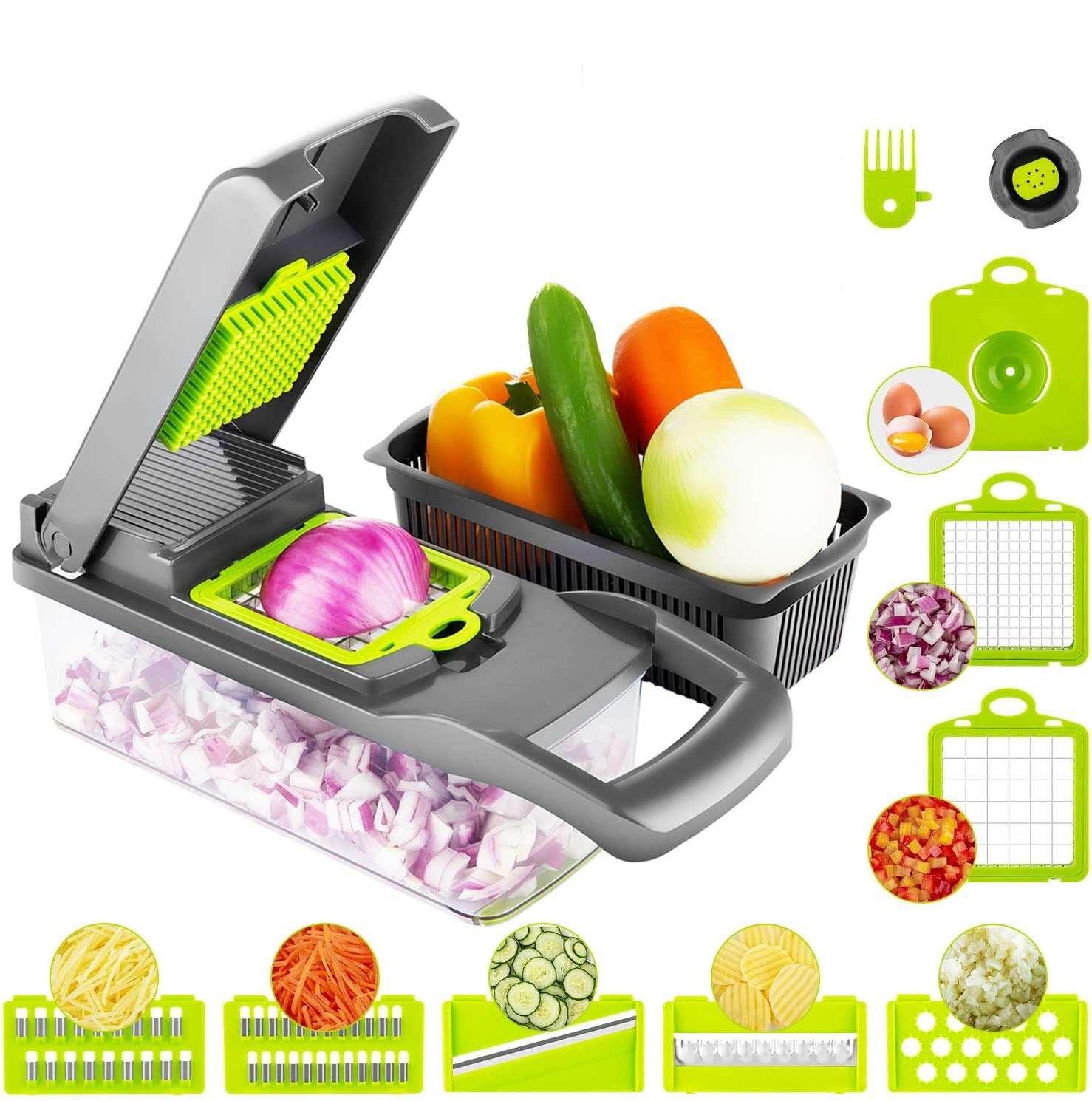 14:1 Multifunctional Vegetable Chopper - Puritific