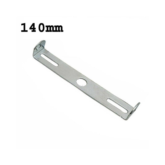 140mm Side Fitting Ceiling Rose Strap Bracket for Light Fixing, Metal Ceiling Plate Bracket~4122-0