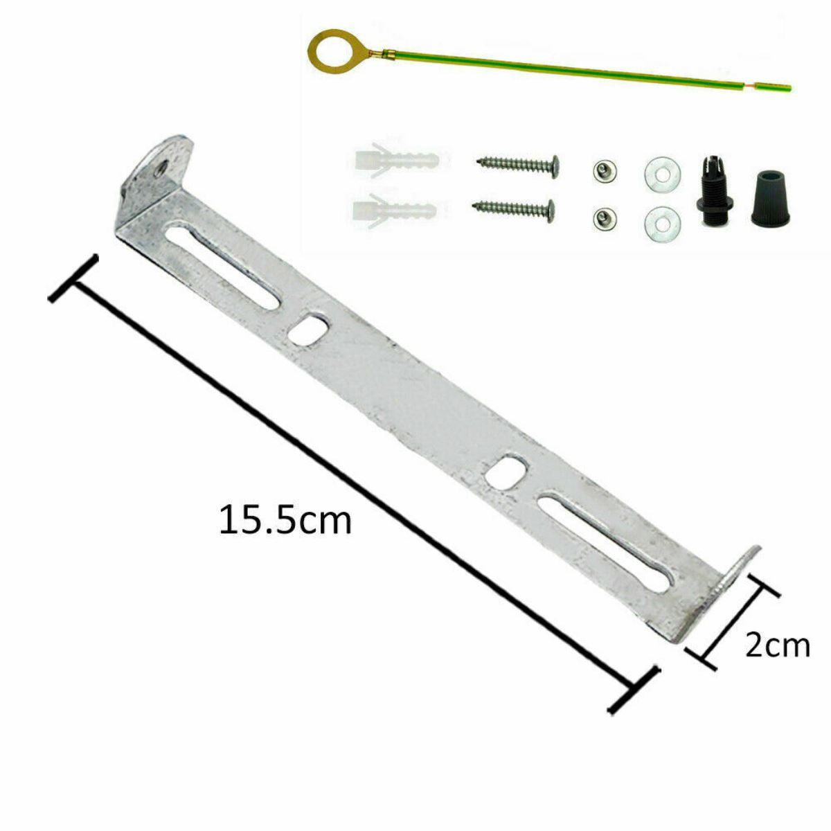 155mm Light Fixing strap brace ceiling rose  bracket Plate with accessories~2399-0