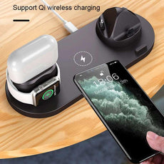 15W 6 in 1 Qi Wireless Charger Stand - Puritific