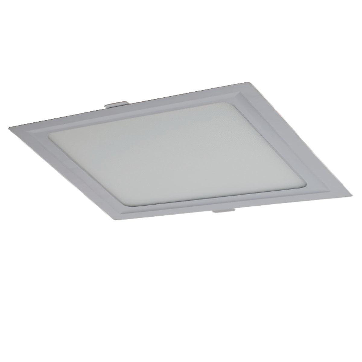 15W LED Recessed Square Panel Light Ceiling Down Light for Modern Residence Bright~2530-4