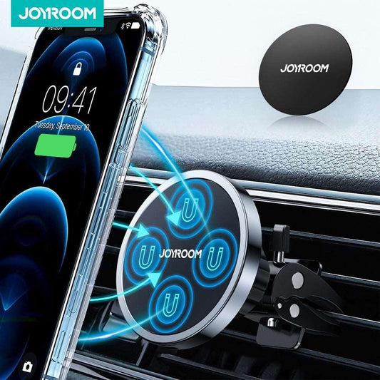 15W Qi Magnetic Car Phone Holder Wireless Charger - Puritific