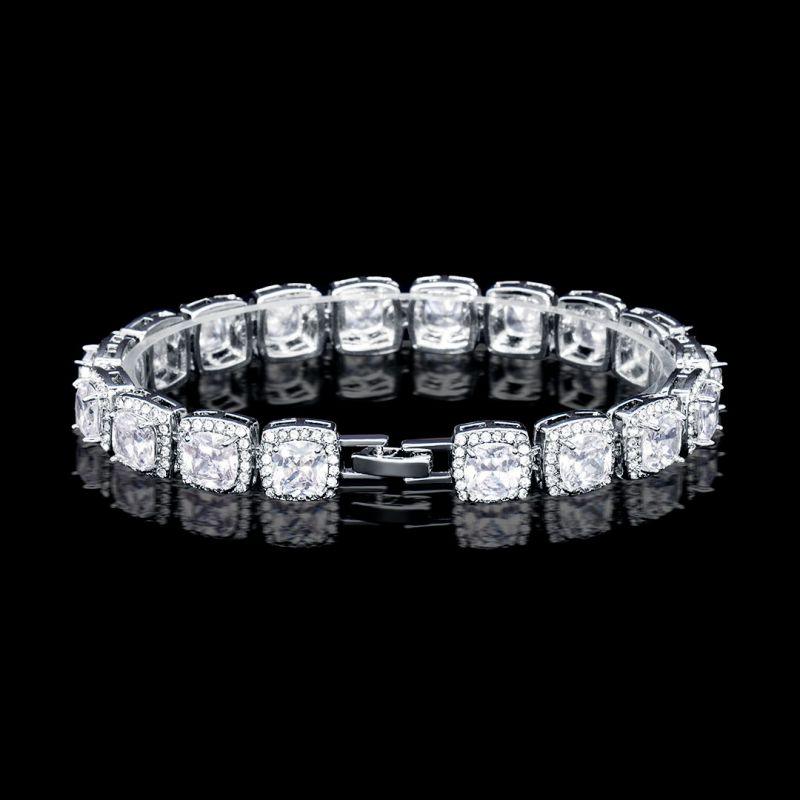 18K White Gold Tennis Bracelet - Puritific