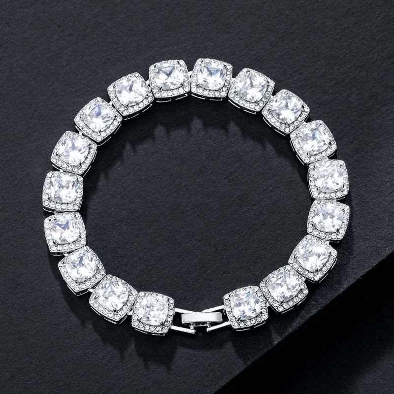 18K White Gold Tennis Bracelet - Puritific