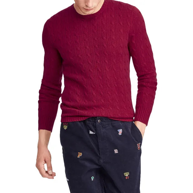 Men's Wool Casual Sweater - Puritific