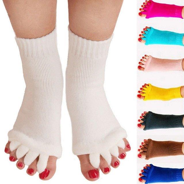 1Pair Massage Toe Socks - Puritific