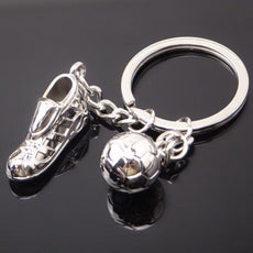 1pc Metal Soccer Shoes Keychain - Puritific